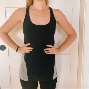 Nike Dri-Fit Tank Top Breathable in Gray/Black